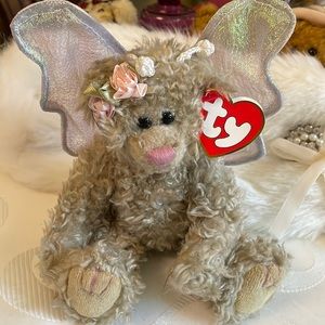 TY collectible Rafaella winged Bear jointed retired 1993 with tag